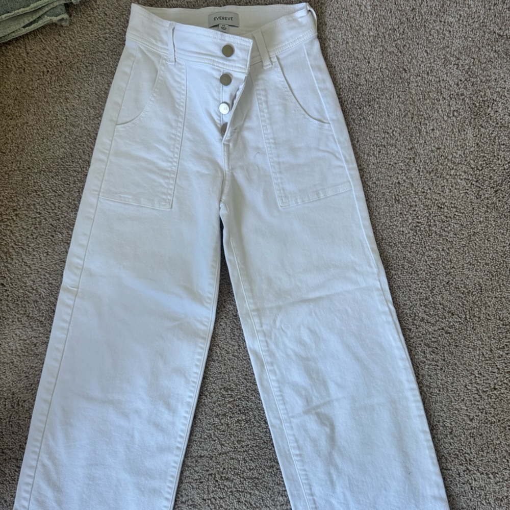 Evereve Wide Leg Crop